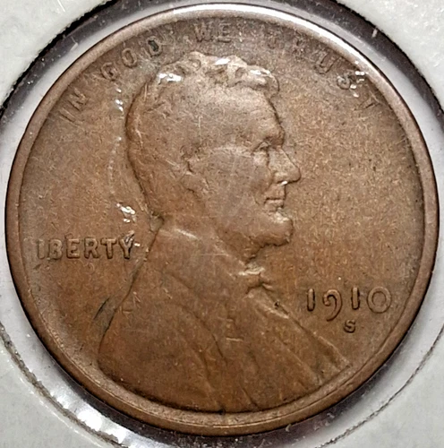 1910-S Lincoln Cent Penny