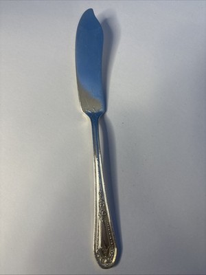 Alvin LOUISIANA Silverplate 1924 Flat Handle Master Butter Knife CHOICE Flatware
