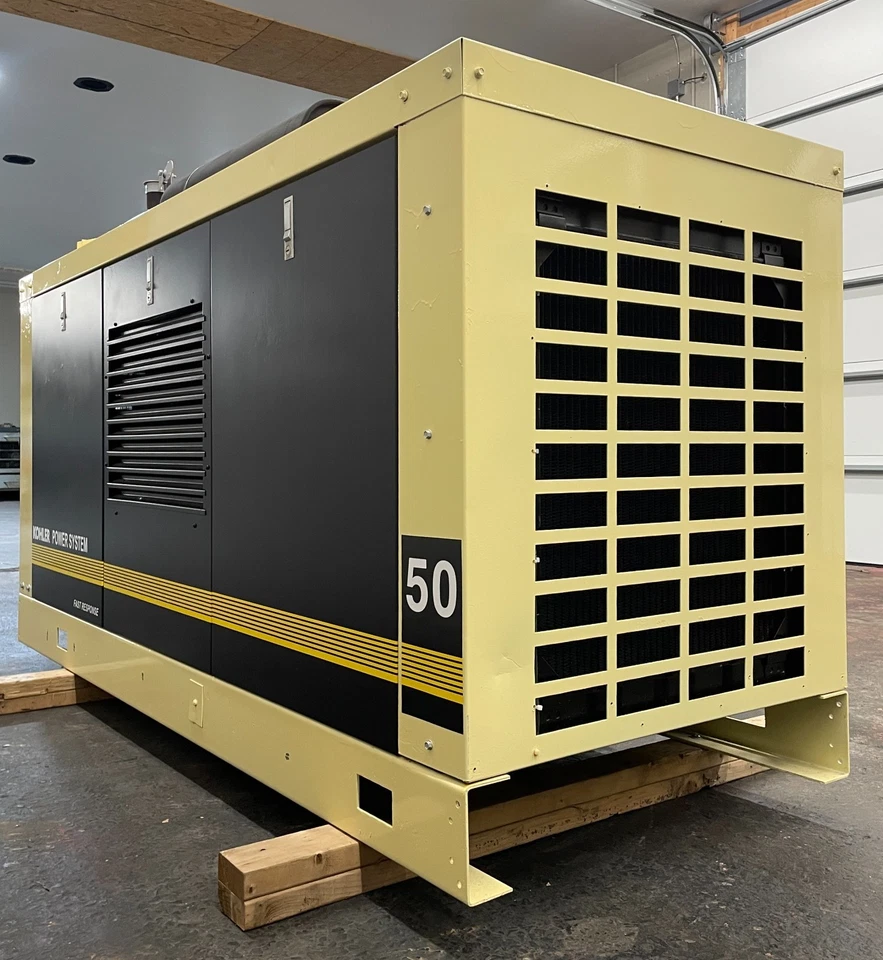Gerador de espera Kohler 50KW, gás natural/propano, monofásico ou trifásico, ENVIAMOS! - Imagem 4 de 4