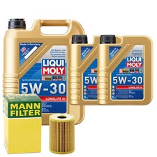 Motoröl 5W30 LIQUI MOLY Longlife Iii 7L +MANN Ölfilter