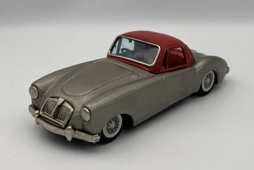 Vintage Bandai Tin Friction 1962 MGA 1600 MARK II Hardtop Roadster
