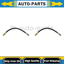 2x Brake Hose Front For 1970-1971 Toyota Crown 2.3L 1971 Toyota Crown 2.6L