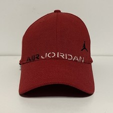 2000s Air Jordan Nike Red Flexfit Hat