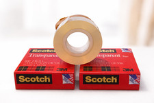 Scotch Transparent Tape 3/4" x 1296" Clear - 2 Rolls