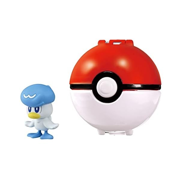 TAKARA TOMY Pokemon MONCOLLE POKEDEL-Z Quaxly Monster Ball w/ Tracking Japan