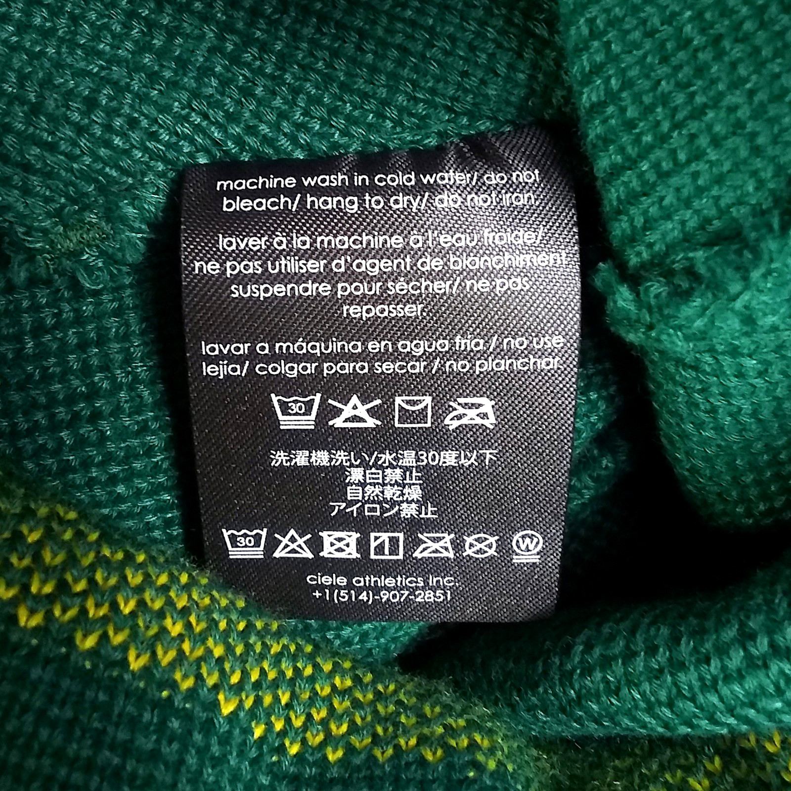 Ciele Athletics CLXC Pom Beanie Century Grove One Size Unisex Blue Green  NEW