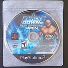 WWE SmackDown! Here Comes the Pain- Sony PlayStation 2, 2003 (Tested & Works)