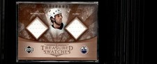 2005-06 Upper Deck Artifacts Treasured Swatches Dual Michael Peca Edmonton