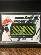 Tyson Foerster Engrained Signature Shots Autograph /35