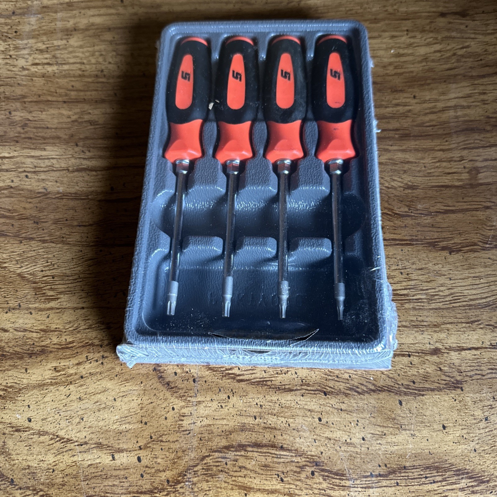 Snap On SGTX40BO 4 piece soft grip mini torx screwdriver set orange NEW ...