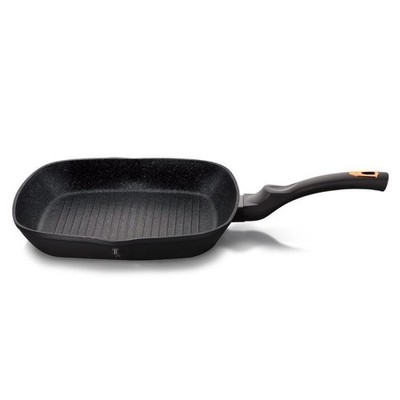 Granit Grillpfanne 28cm BERLINGER HAUS BLACK ROSE BH-1636