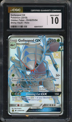 Golisopod-GX graded CGC 10 for sale on eBay
