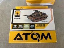 Mig Ammo #20740 ATOM Paint Set - Vietnam War Vehicles Colors Set (4)
