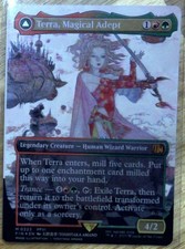 FINAL FANTASY MTG Terra, Magical Adept Esper Terra Borderless Foil