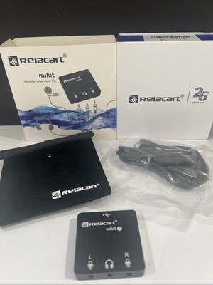 Mikit Dual Channel Compact Audio Interface,Kit with USB and USB-C Outputs
