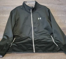 Under Armour Coldgear Infrared Mid-Length Green Coat Men's Size XXL 2XL