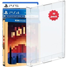 10 PACK Steelbook Protector Case. Compatible with 4K UHD Blu-Ray Arrow