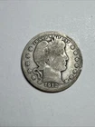 1912-P Collectible Barber Silver Quarter Dollar 90% Silver Coin #27