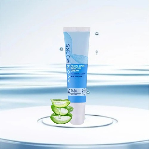 5x Avon Works Gesichtshaarentfernungscreme 15ml/0,5 flüssige Unzen - Bild 5 von 8
