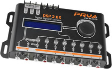 PRV AUDIO Car Audio DSP 2.8X Digital Crossover and Equalizer 8 Channel Full Digi
