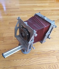 Graflex Graphic View 4x5 Large Format Camera Ilex Acme Synchro Lens - Fast Ship 