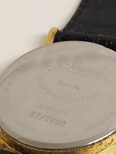 MINNIE MOUSE Euro Disney Registered Edition 27/2000 Character Watch Runs Read - Picture 11 of 18