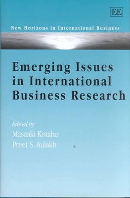 Emerging Issues in International Business Research by Masaaki Kotabe (English) H