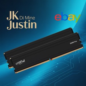 Crucial Pro RAM DDR5 32GB Kit (2x16GB) 6000MHz CP2K16G60C48U5