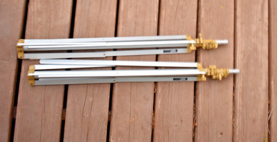 (2)  Very Nice LOWEL Lighting Light Stand
