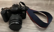 Canon EOS Rebel XS 35mm SLR Film Camera w/Canon 35-80mm Zoom Lens w/ Strap