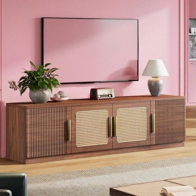 TV Stand TV Console Cabinet Entertainment Center Media Console Storage Cabinet