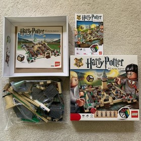 LEGO Harry Potter Hogwarts Buildable Board Game 3862 Complete Set w/ Characters