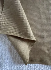 Heavy weight Linen Woven Fabric by Holland & Sherry, Golden-Taupe color, 1+ yard