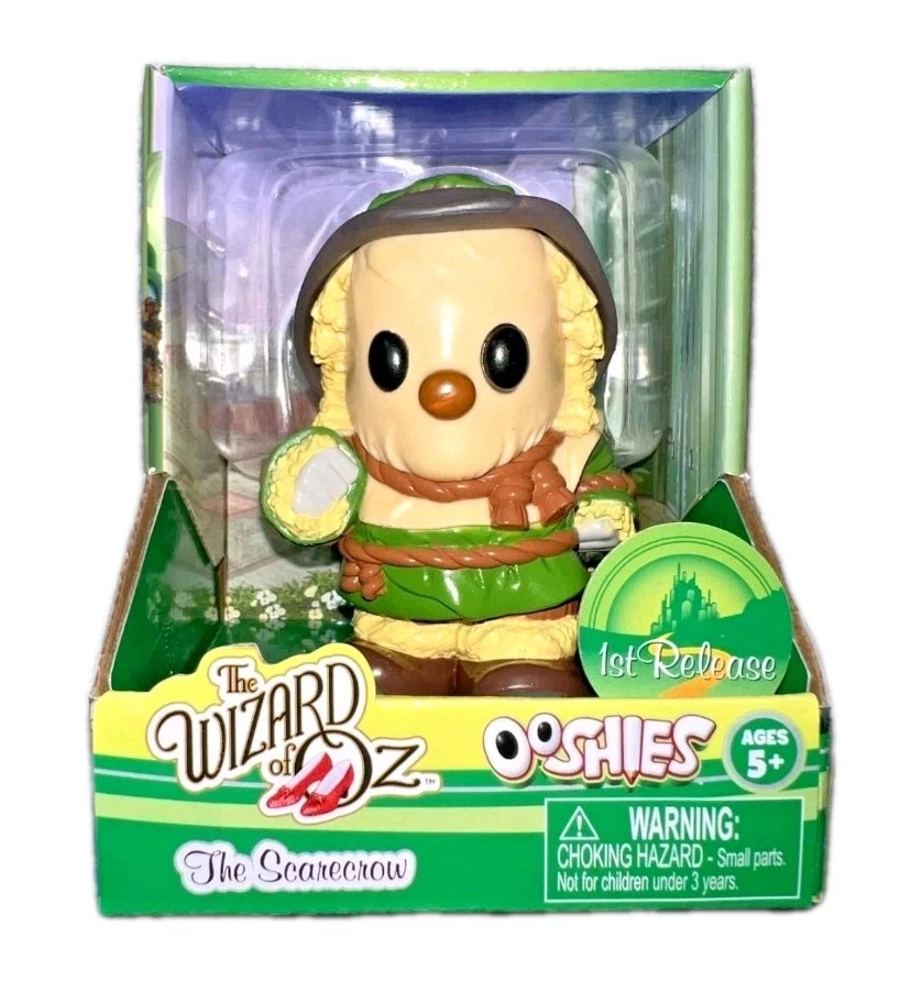 EL MAGO DE OZ OOSHIES JUEGO DE 4 DOROTHY HOMBRE DE HOJALATA LEÓN COBARDE Y ESPANTAPÁJAROS.   Foto 3 de 4
