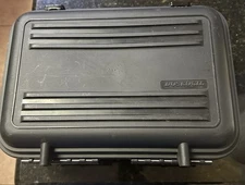 Doskocil Seal-Tight Pistol Case, Camera, Hard Black with 3 Layer Foam Lock & Key