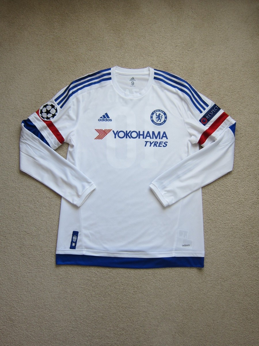 ウェア Hazard 15-16 Chelsea replica uniform Eden Hazard Chelsea 15/16 Away Size L adidas Jersey Original | eBay