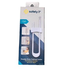 NEW SEALED SAFETY 1ST DOUBLE DOOR SLIDE LOCK CHILD SAFETY