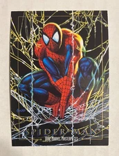 1992 Marvel Masterpieces SPIDER-MAN No Number Web Promo Insert Comic Card NM