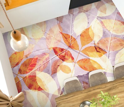 3D Leaves 16403NA Floor WallPaper Murals Wall Print 5D AJ WALLPAPER AU Fay