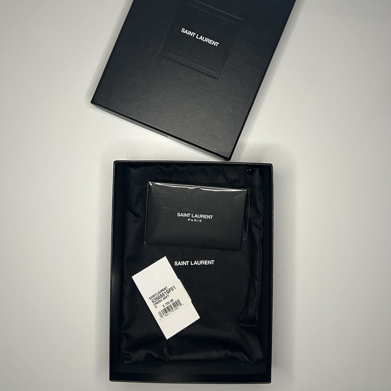 SAINT LAURENT YSL Baby Lou Borsa a chiave moneta