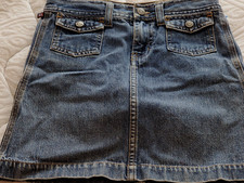 POLO RL DENIM BLUE SKIRT SIZE 8