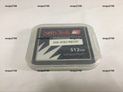Industrial Grade Sandisk 512MB compact flash cards cf card 512MB CompactFlash I - image 1 of 2