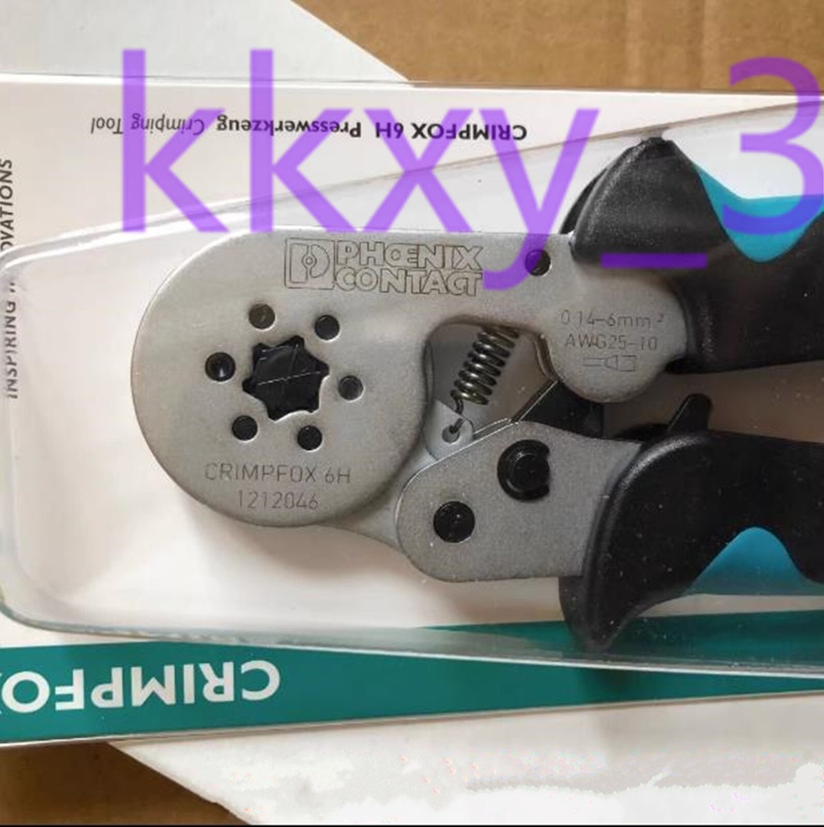1 pcs NEW Phoenix Contact CRIMPFOX 6H crimping pliers 1212046 | eBay