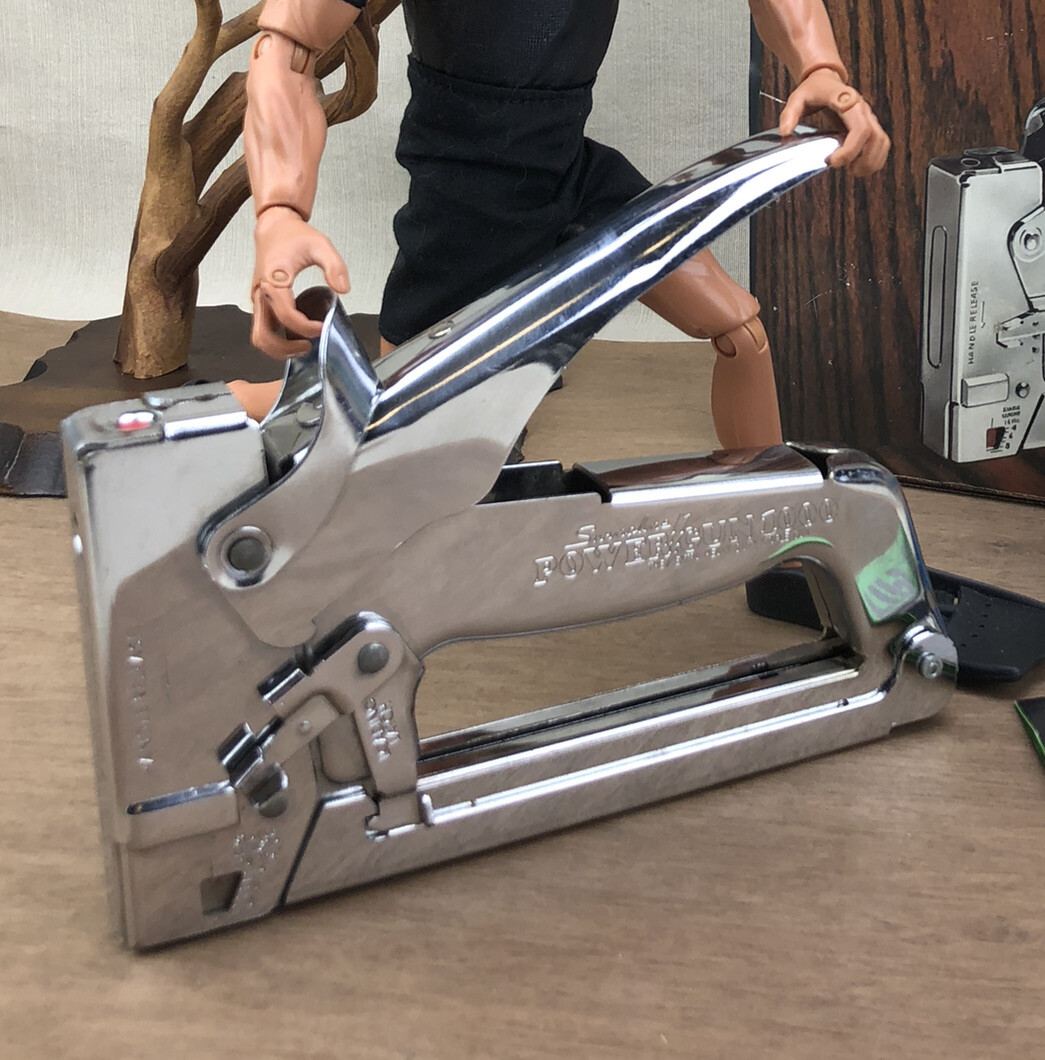 Swingline PowerGun 1000 Vintage Heavy Stapler & Power Gun Staples eBay