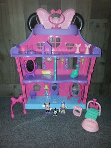 Disney Minnie Mouse Bowtique Boutique Sweet House Gift Sounds Figs Acc Ebay