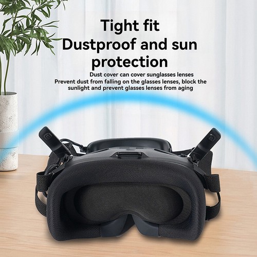 Gafas voladoras capucha gafas de sol cubierta antipolvo para DJI NEO/N3/Avata 2 drone accesorio - Imagen 6 de 8