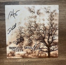 * TRAMPLED BY TURTLES * signed vinyl album * DULUTH * 1
