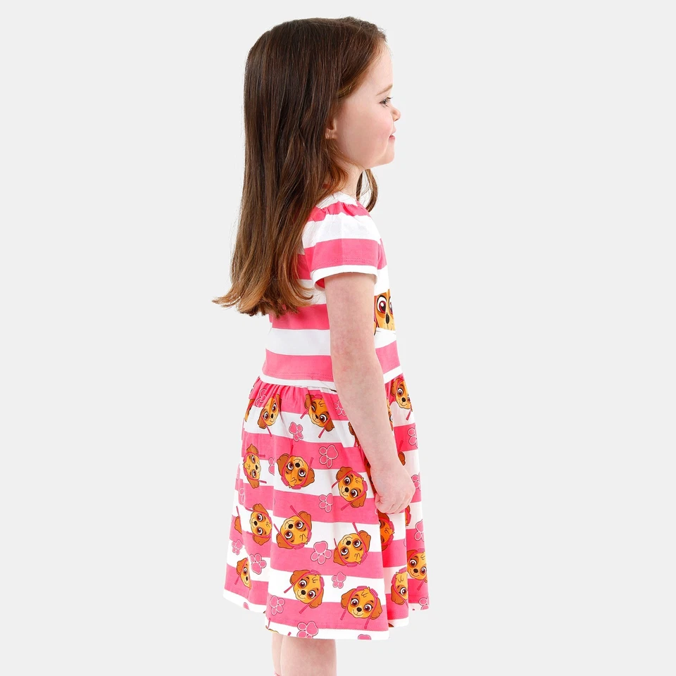 Paw Patrol Skye Dress Kids Girls 18 24 Months 2 3 4 5 6 7 8 Years Frock Outfit - Image 2 of 4