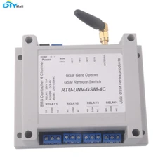 4 Channel Relay Module SMS Call Controller GSM Remote Control Switch SIM800C