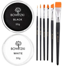 Face Body Paint Set Professional Paint Palette Kit with Brushes for Sfx Makeup